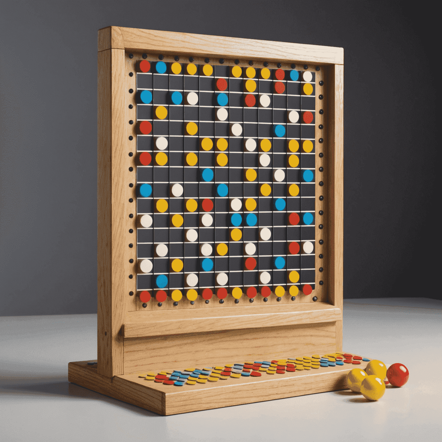 Graph showing the transformation of potential energy to kinetic energy as a Plinko chip falls